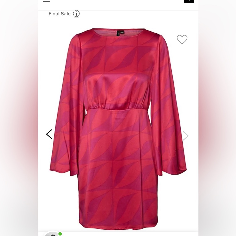 VERO MODA
Kypra Printed Blouson Mini Dress